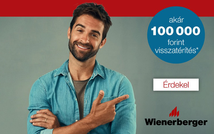 Porotherm pénzvisszatérítési promóció