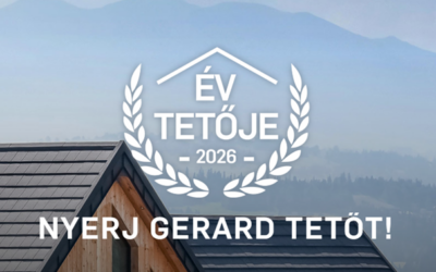 GERARD, az Év Tetője 2026 kampány!