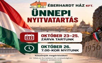 Ünnepi nyitvatartás
